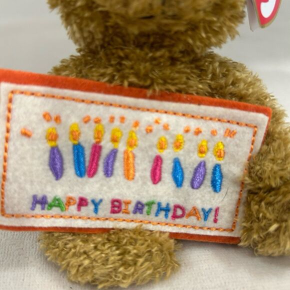 Ty Beanie Babies Happy Birthday The Bear 2006 - Picture 4 of 12